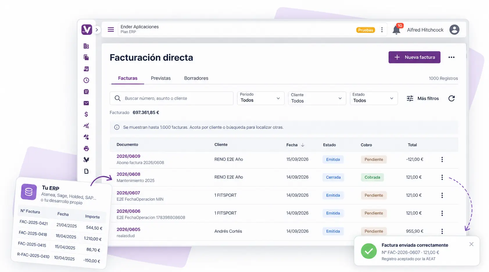 VeriFactu Online - Facturación directa